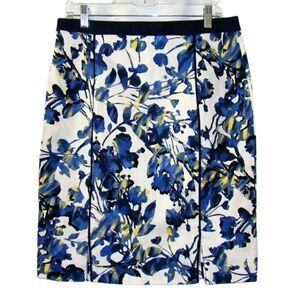 RAFAELLA Floral Printed Pencil Skirt Size 8 NWOT